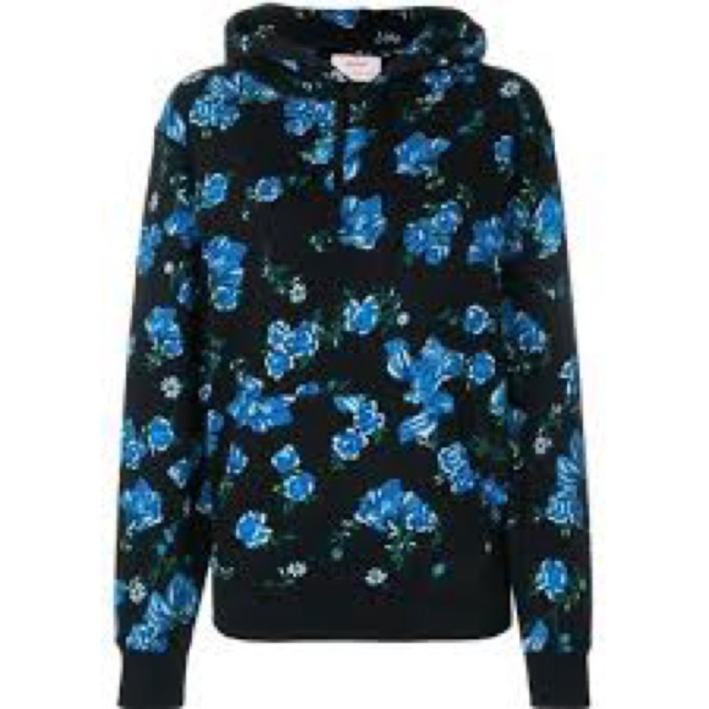 Emilia Wickstead x Bodyism Sienna Floral Hoodie Sweatshirt seen on Daisy Ridley